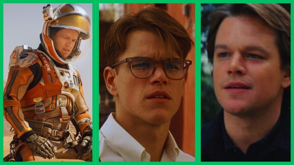 8 opções de filmes com Matt Damon para assistir online no streaming